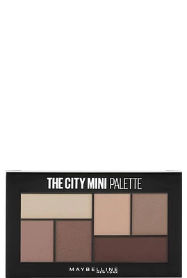 Maybelline New York The City Mini  Eye Shadow  Palette, Matte about Town, 7.4 G, 7.4  GR