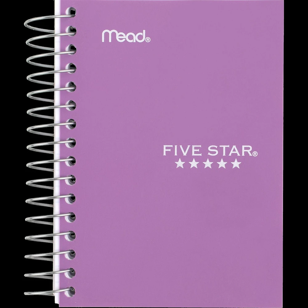 Five Star® Fat Lil' Wirebound Notebook, College Ruled, 5 1/2" x 3 1/2", Notebook