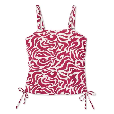 George Plus Women's Ruched Tankini, Sizes 1X-3X