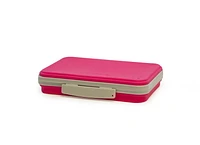 It's Academic Flexi Storage Box, Pink/Grey