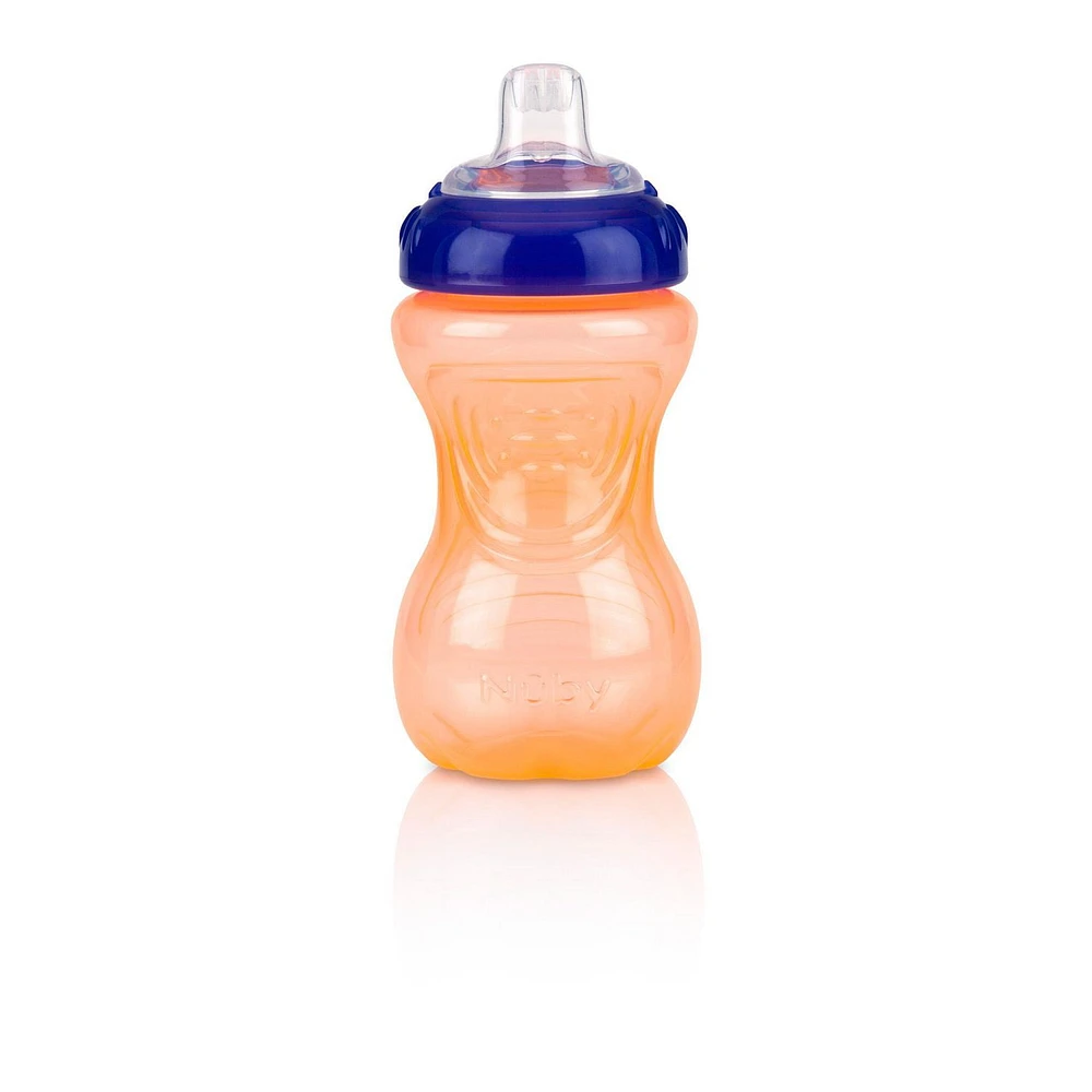 Nûby™ No-Spill™ Easy Grip™ Plastic Toddler Cups with Soft Silicone Spout