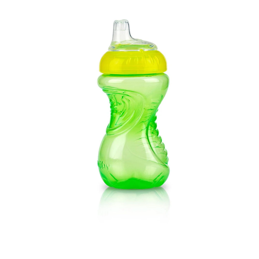 Nûby™ No-Spill™ Easy Grip™ Plastic Toddler Cups with Soft Silicone Spout