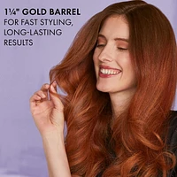 HOT TOOLS Pro Signature 1 1/4" Gold Curling Iron/Wand
