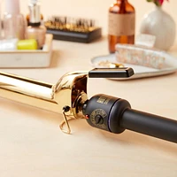 HOT TOOLS Pro Signature 1 1/4" Gold Curling Iron/Wand