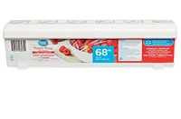 Great Value Clear Plastic Wrap with Dispenser, 68 m x 27.5 cm