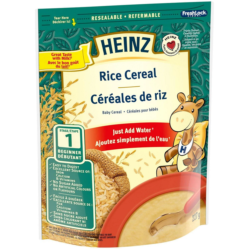 Heinz Baby Rice Cereal with Milk, 227g