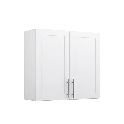 Prepac Elite Wall Cabinet with Panel Doors 12.75" D x 32" W x 30" H