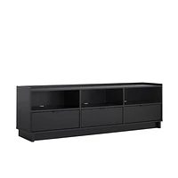 Prepac Simply Modern White 3 Drawer 70.25" W x 22" H x 16" D TV Stand