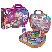 My Little Pony Mini World Magic Compact Creation Maretime Bay Toy - Portable Playset with Sunny Starscout Pony