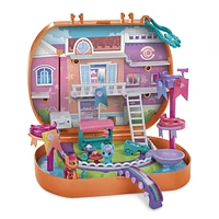 My Little Pony Mini World Magic Compact Creation Maretime Bay Toy - Portable Playset with Sunny Starscout Pony