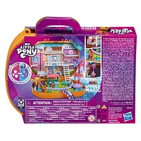 My Little Pony Mini World Magic Compact Creation Maretime Bay Toy - Portable Playset with Sunny Starscout Pony