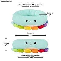 Squishmallows Dog Bed - Cat Bed - Jerrika the Octopus (Multiple Sizes)