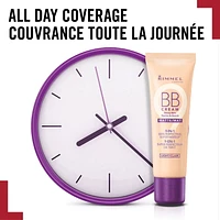 Rimmel BB Cream Matte, minimises the appearance of pores, mattifies & controls shine, for an all-day coverage, 100% Cruelty-Free, Skin perfecting makeup