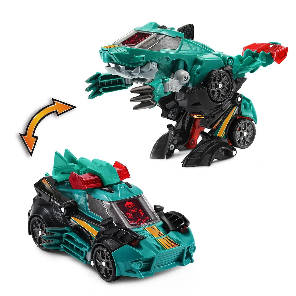 VTech Switch & Go Velociraptor Racer Transforming Dinosaur to Vehicle Toy - English Version