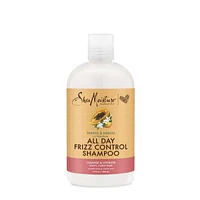 SheSheaMoisture  Frizz Control Shampoo for Dry Hair, Papaya and Neroli Sulfate Free Shampoo, 384mL