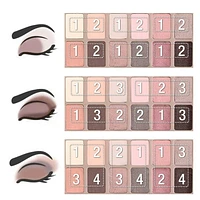 Maybelline New York The Blushed Nudes Eye Shadow Palette, 12 shades