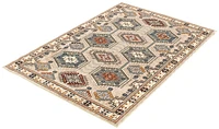 ECARPET Qashqai Taupe Rug