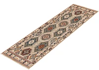 ECARPET Qashqai Taupe Rug