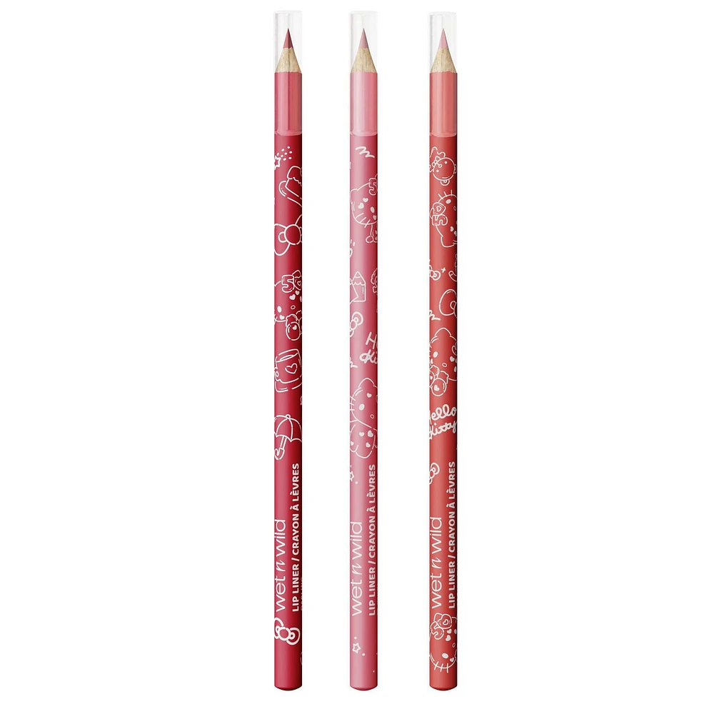Ensemble de 3 Crayons à Lèvres Hello Kitty