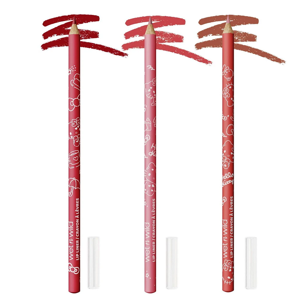 Ensemble de 3 Crayons à Lèvres Hello Kitty