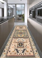 ECARPET Qashqai Teal Rug