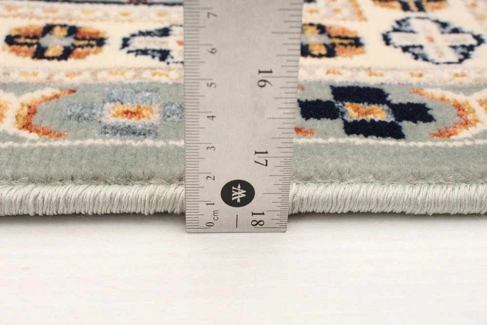 ECARPET Qashqai Teal Rug