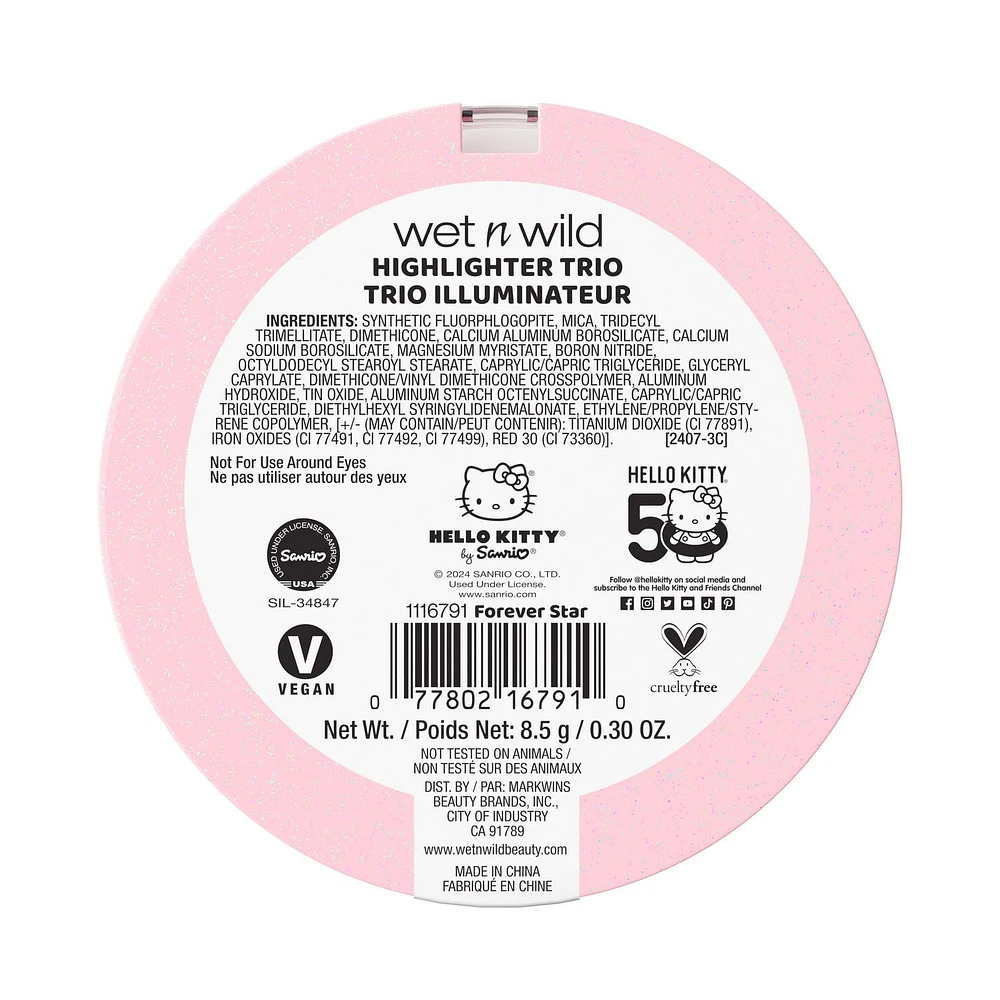 Hello Kitty Highlighter Trio