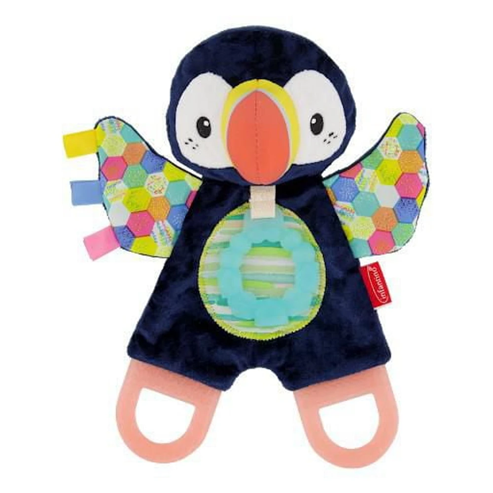 Infantino Cuddly Teether, Puffin, TEETHR PUFFN