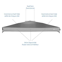 Ozark Trail 12FT x 9FT RECT INSTANT CANOPY TOP, 12ft x 9 ft