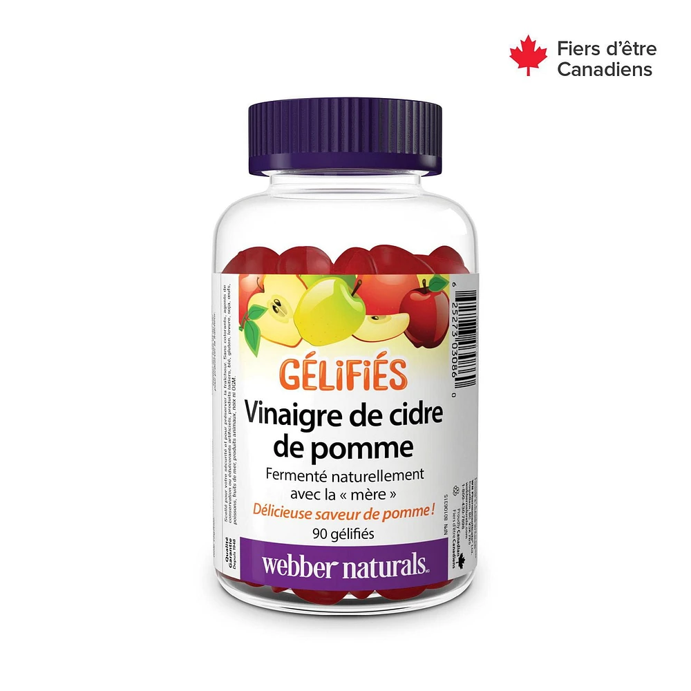 Webber Naturals® Apple Cider Vinegar, 90 Gummies