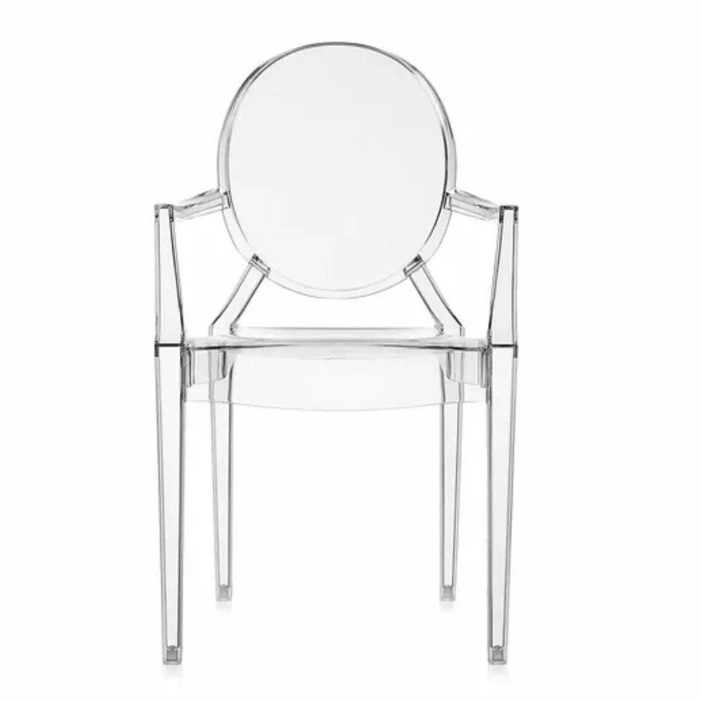 Heavenly Collection Clear Acrylic Kids Armchair SET OF 2