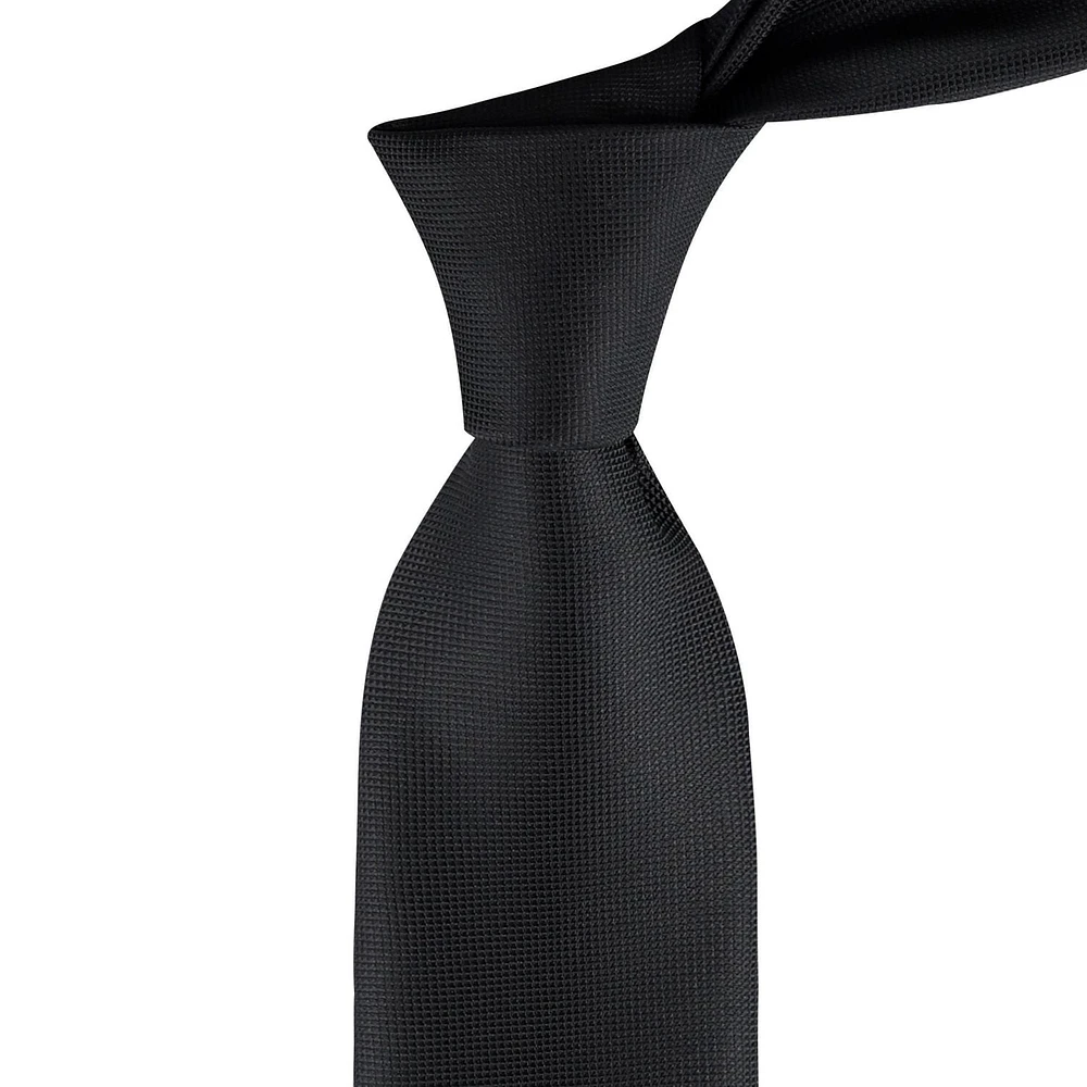 Tailored Flex by Haggar Men's Skinny Solid Woven Necktie