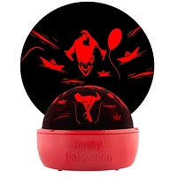 Halloween Lightshow Projection Tabletop ShadowLights IT Pennywise WB (Red)