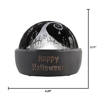 Halloween Lightshow Projection-Tabletop ShadowLights-Jack Skellington-Disney (White