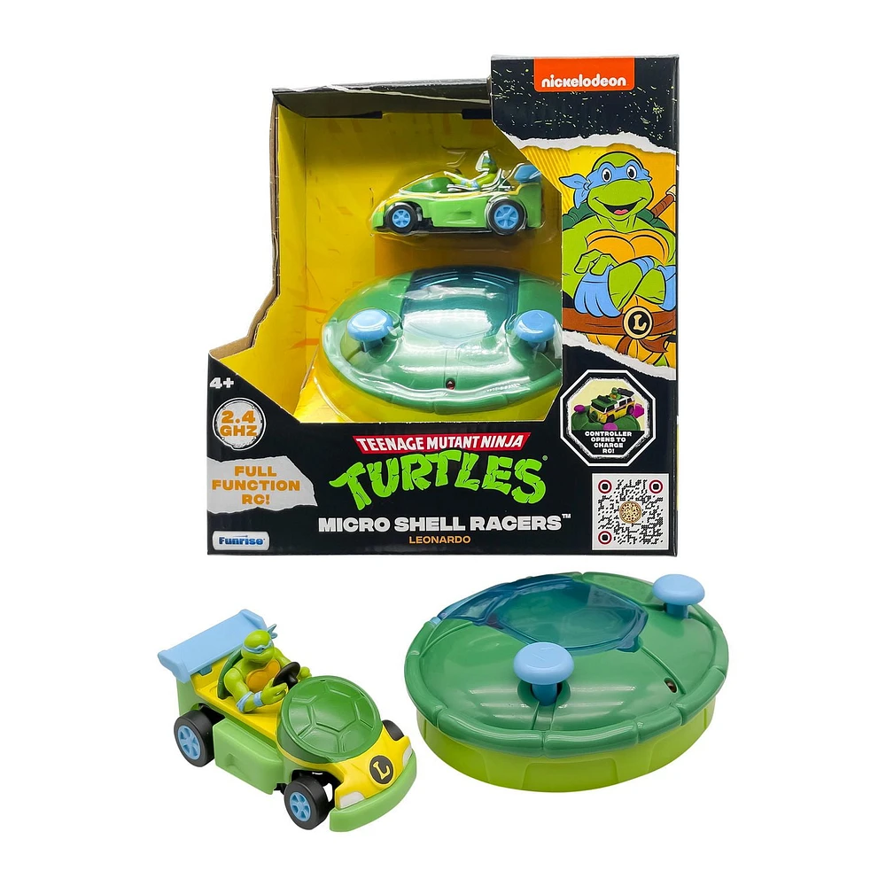 TMNT MICRO SHELL RACERS LEONARDO