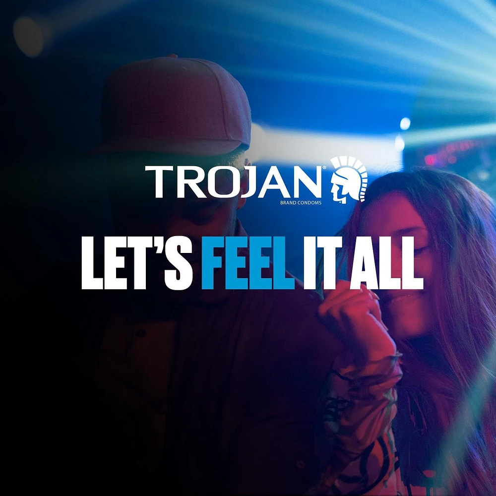 Trojan Classic Lubricated Condoms, 12 Lubricated Latex Condoms