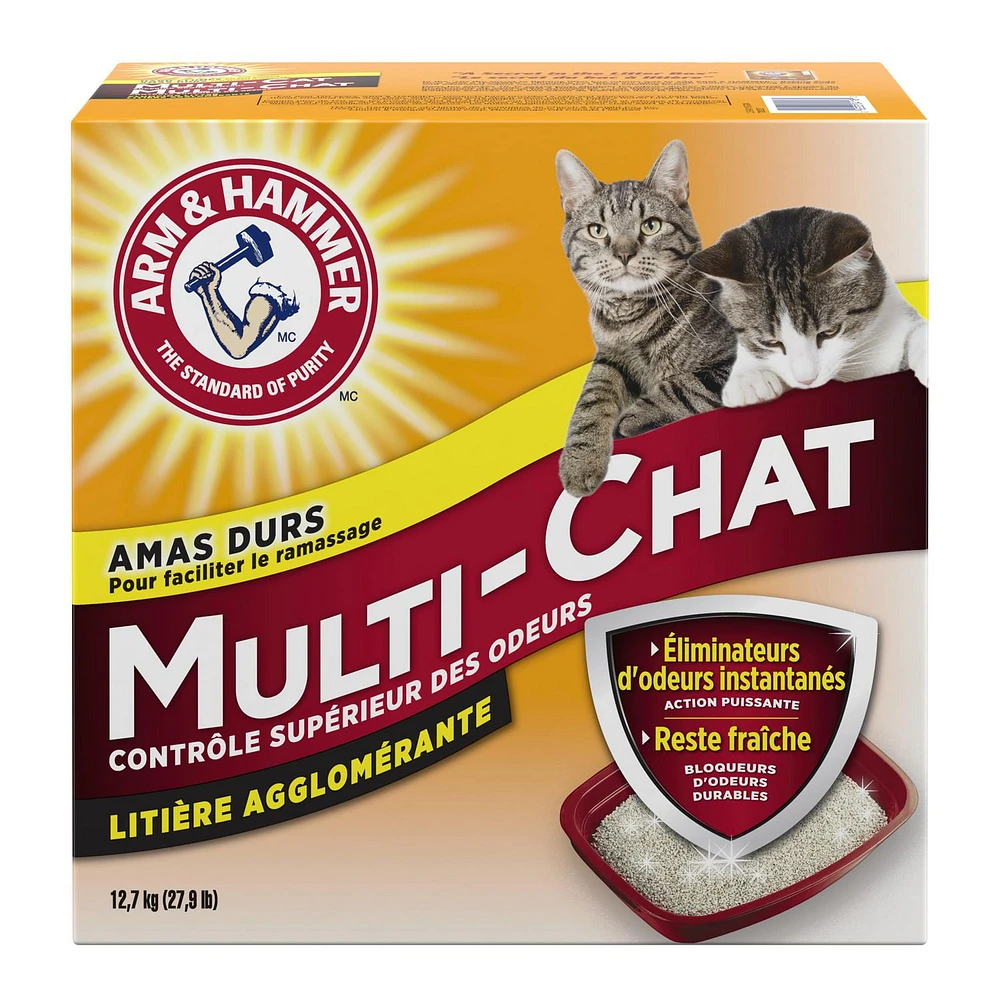 Arm & HAMMER™ Multi-Cat Clumping CAT Litter, 12.7 kg