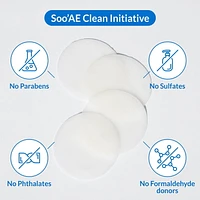 Soo'AE HYALURONIC ACID HYDRATING TONER PADS, 60 Counts (Tweezer included)