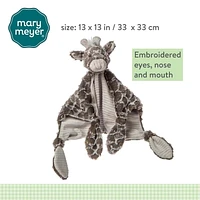 Mary Meyer - Baby Afrique Giraffe Character Blanket, Security Blanket, Lovey, Soft Toy, Machine Washable, Baby Shower Gift, 13"