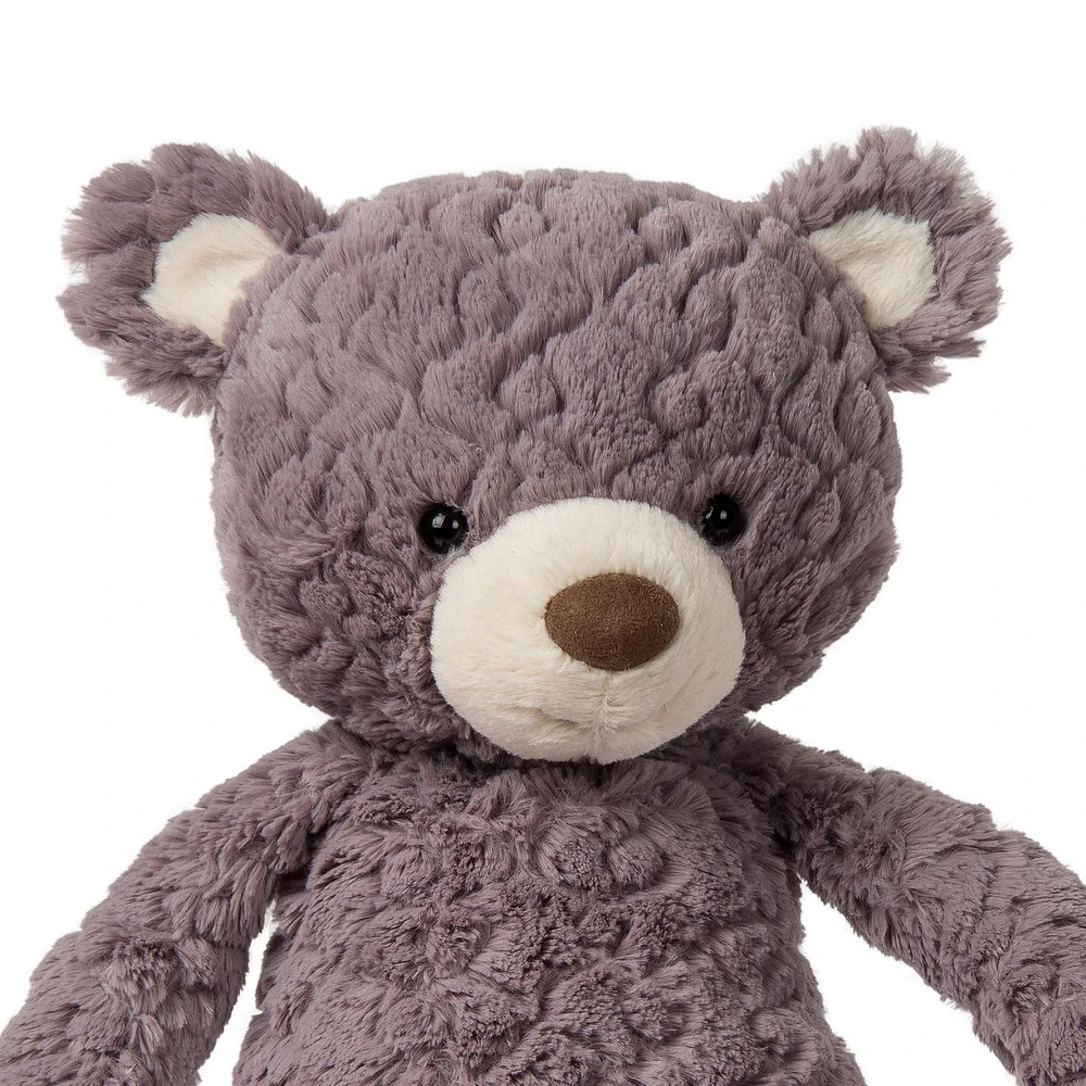 Mary Meyer - Bébé, Ours mastic gris, Animal en peluche, Peluche, Lavable en machine, Cadeau, 20"