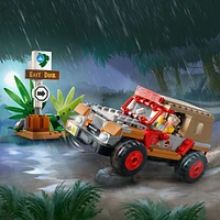 LEGO Jurassic Park Dilophosaurus Ambush 76958 Buildable Toy Set for Jurassic Park 30th Anniversary, Dino Toy for Christmas with Dinosaur Figure and Jeep Car Toy, Gift Idea for Ages 6 and up, Includes 211 Pieces, Ages 6+