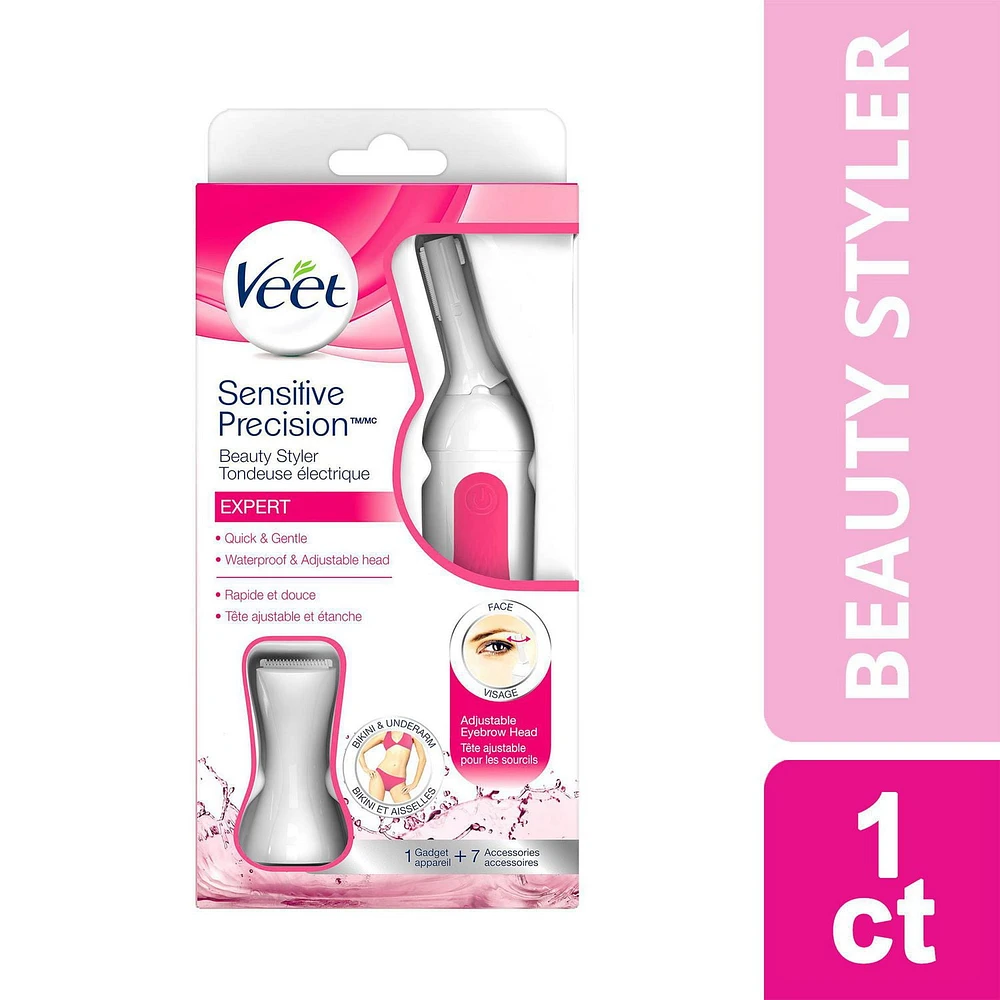 Veet® Sensitive Precision™ Beauty Styler Expert Face, Bikini & Underarm