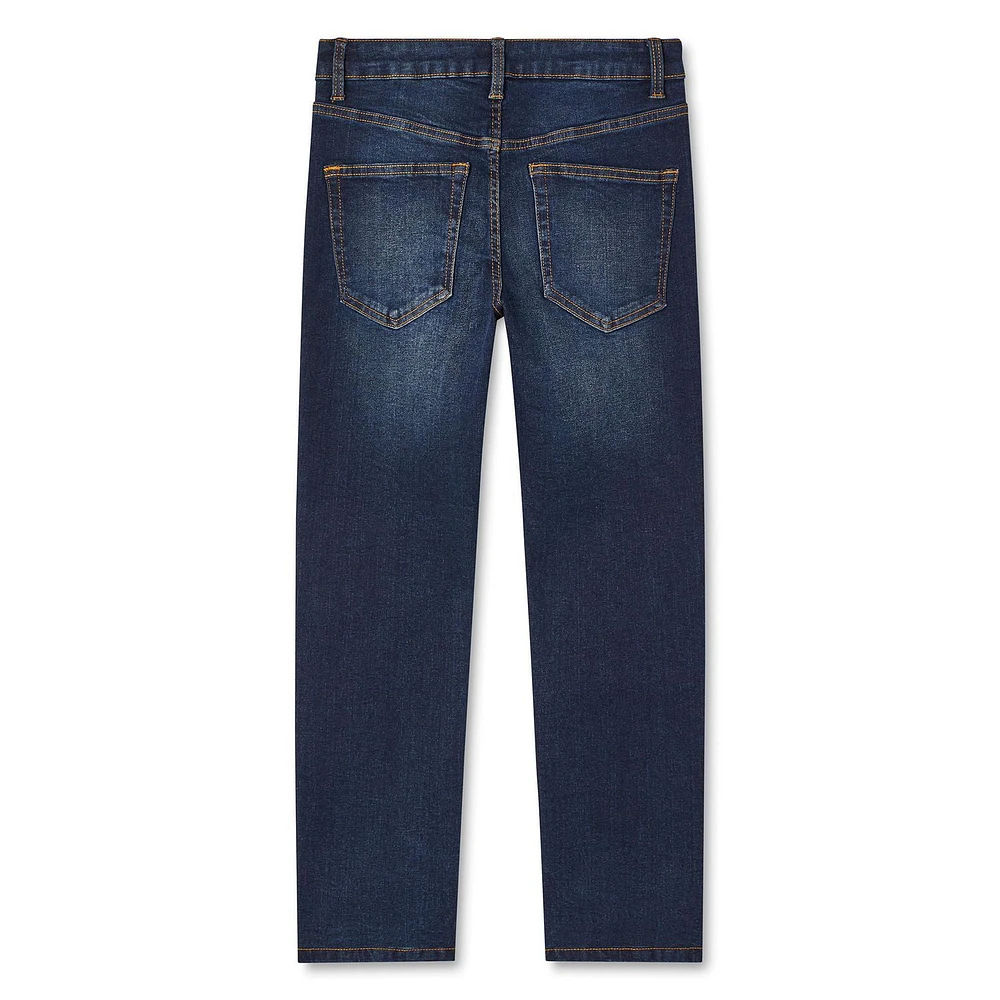 Pantalon fuseau en denim George pour garçons Tailles 4-16
