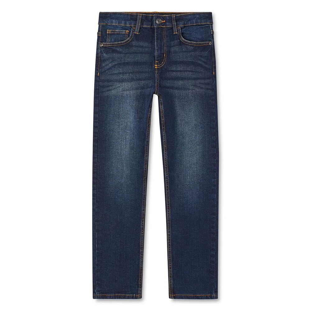 Pantalon fuseau en denim George pour garçons Tailles 4-16