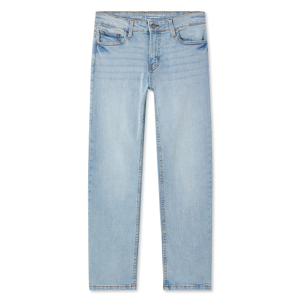 George Boys' Straight Denim, Sizes 4-16