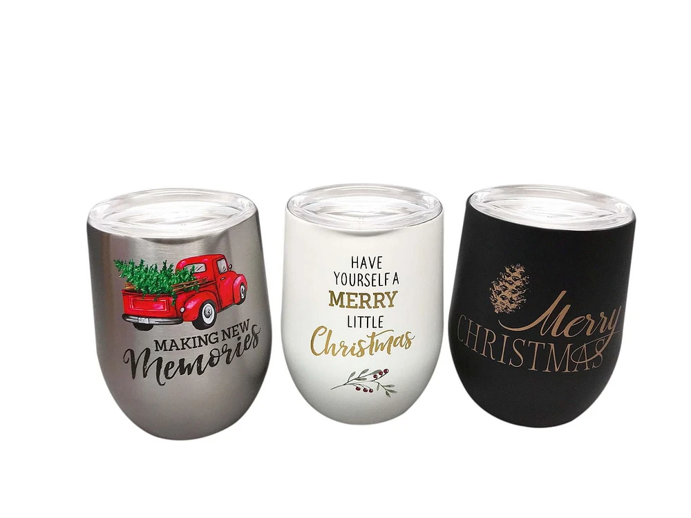 Holiday Time Double Wall Tumbler