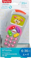 Fisher-Price Laugh & Learn Sis’s Remote Baby & Toddler Learning Toy with Music & Lights - English Edition