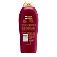 OGX Frizz-Free Keratin Smoothing Oil Shampoo for Frizzy Hair, Large size, 750ml