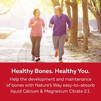 Nature's Way Calcium Magnesium Strawberry Liquid