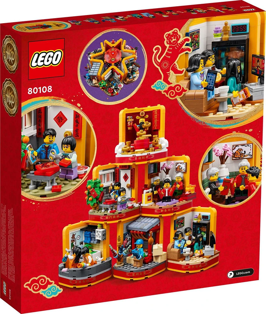 LEGO Lunar New Year Traditions 80108 Toy Building Kit (1,066 Pieces)